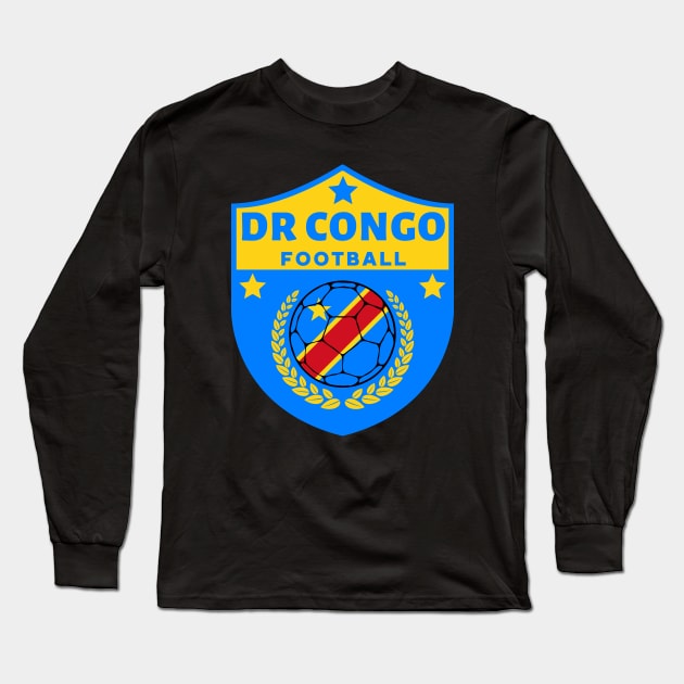 Congo Football Fan Long Sleeve T-Shirt by footballomatic